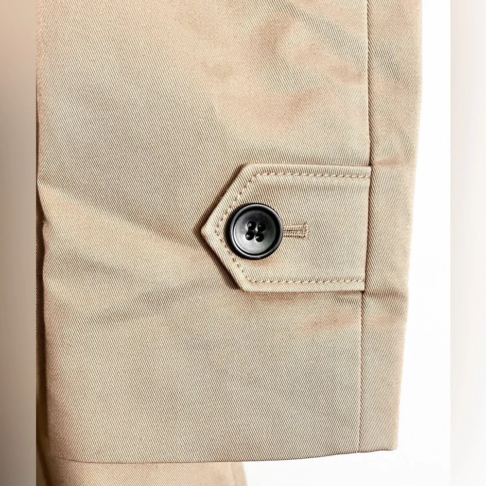NWOT Coach Leather Trim Coat Size 00/ XS Jacket